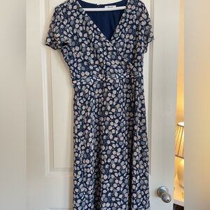 Madewell Dress in French Floral (Size 6)